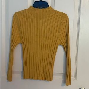 Yellow striped shirt